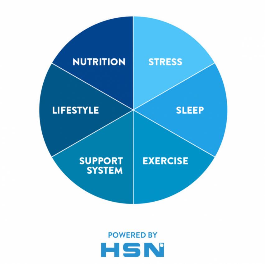 6 steps lifestyle from the Healthy Steps Nutrition company.